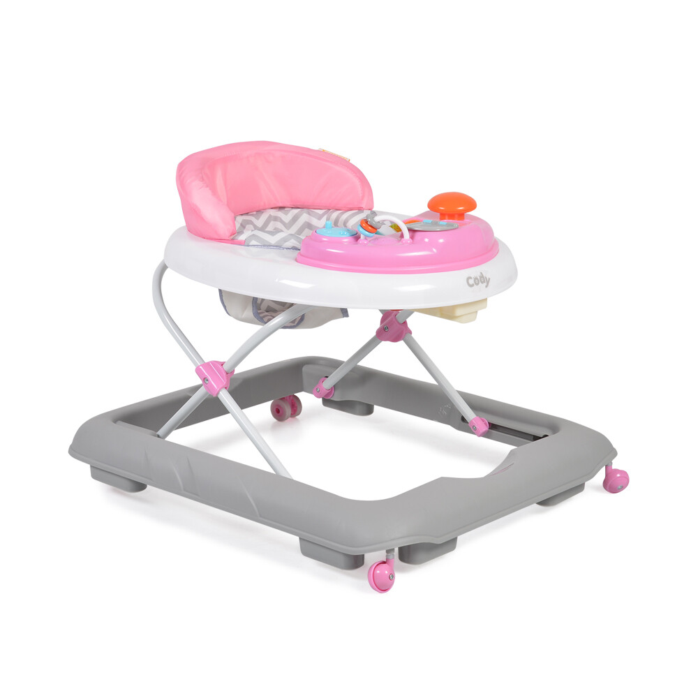 Cangaroo Girello Per Bambini Cody con Luci e Suoni Rosa