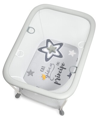 Brevi Box Rojal Soft and Play con Tappeto Gioco Principe Grigio