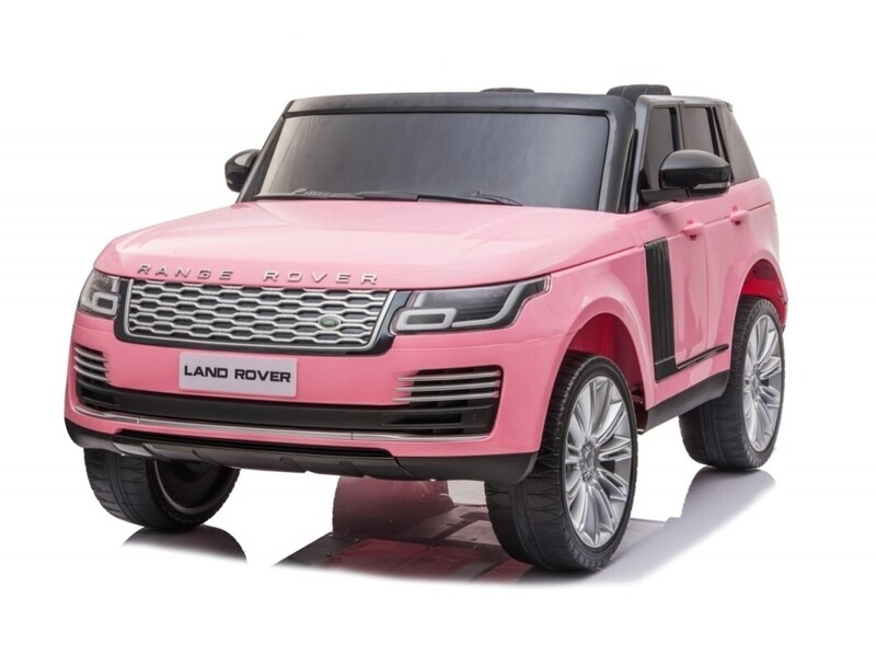 Auto Elettrica per Bambini Range Rover 2 POSTI 12V Rosa