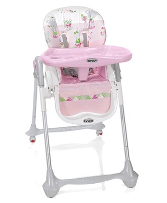 Brevi Seggiolone Pappa e Nanna Convivio Orsetti Rosa