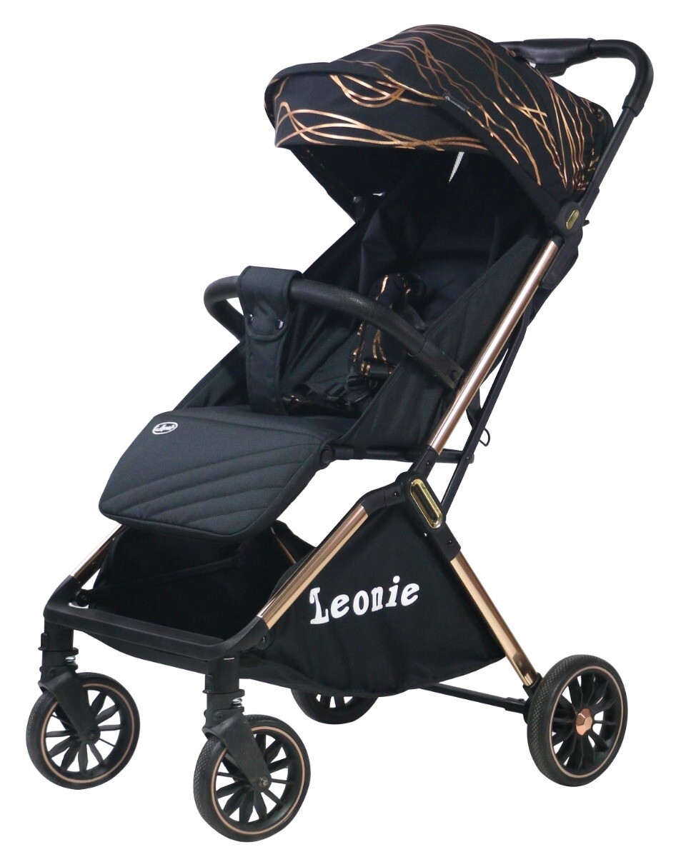 Leonie Passeggino Leonie 2.0 Nero e Oro con Borsa