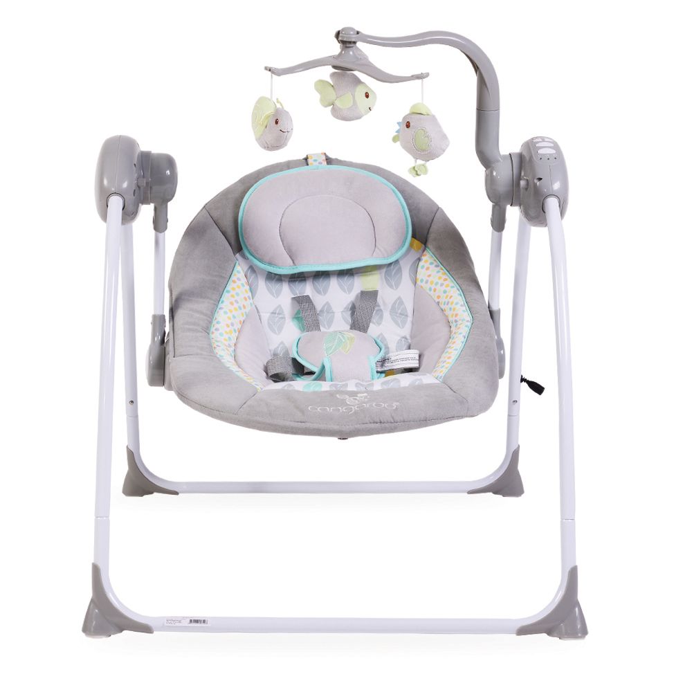 Altalena Elettronica Baby Swing Grigio