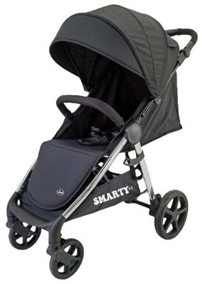 Leonie Passeggino Smarty 3.0 con Borsa Nero e Cromo