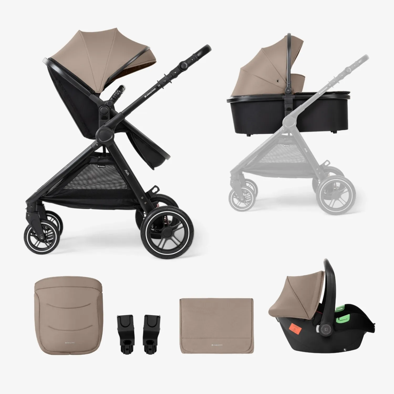 Trio Kikkaboo Ava Beige