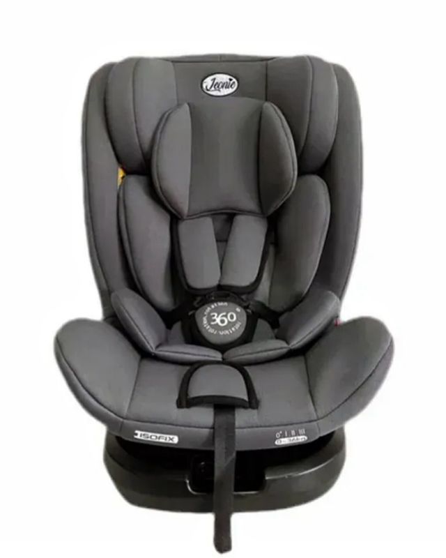 Seggiolino Auto Strong Fix con Isofix e Rotazione 360°, dalla nascita fino a 12 anni, Grigio