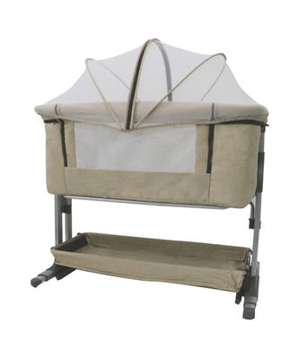 Culla Co-Sleeping con Zanzariera Beige