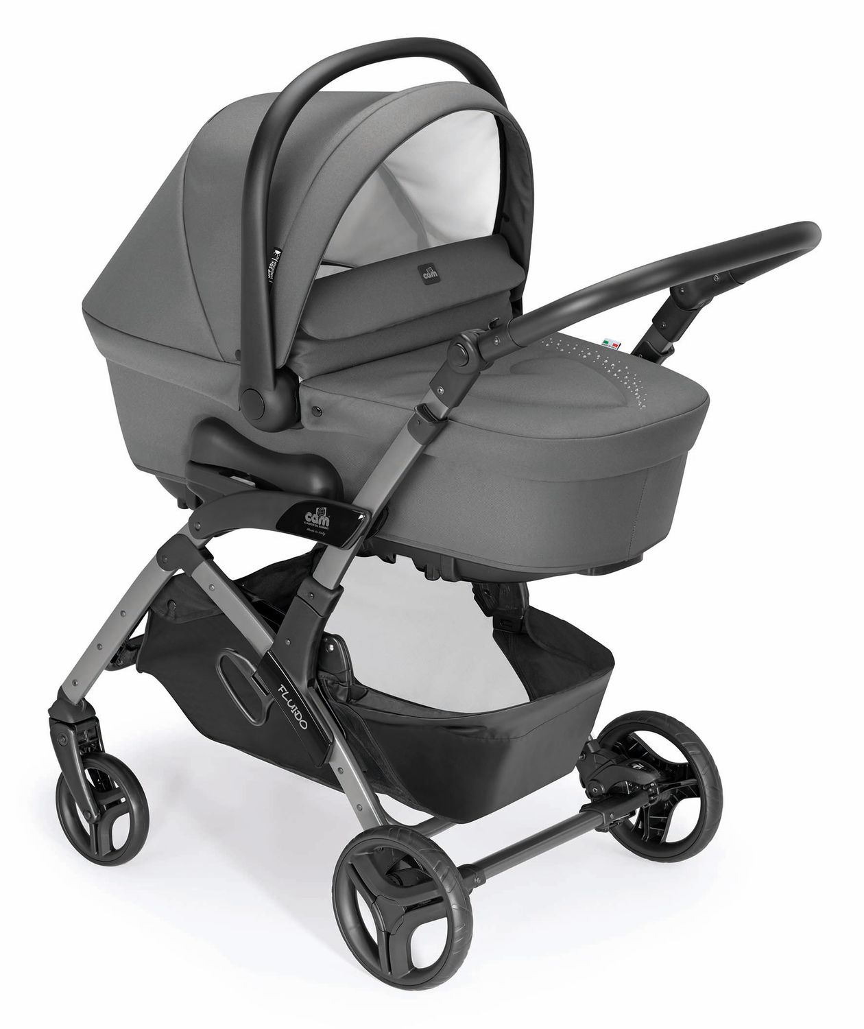 Trio Cam Fluido Romantic Cuore Grigio 
