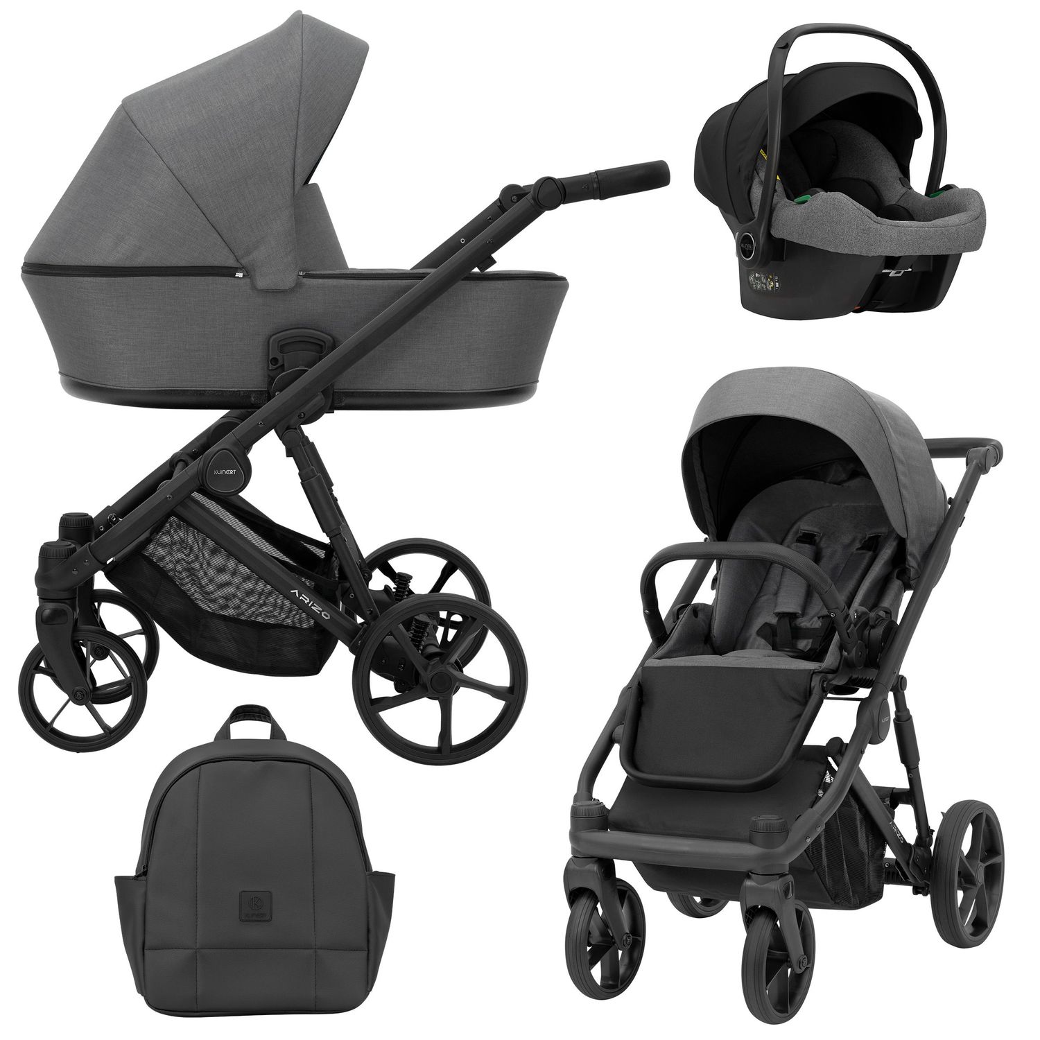 Trio Kunert Arizo Antacite