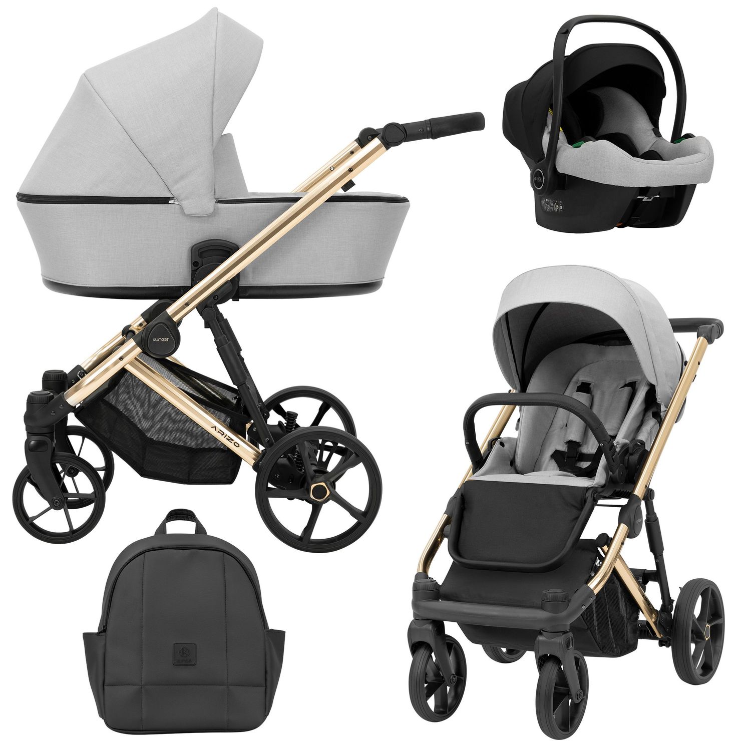 Trio Kunert Arizo Premium Grigio