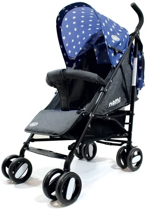 Ciak Baby Passeggino Nemo Blu Stelle con Borsa