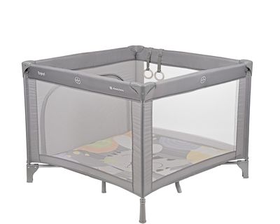 Box Lettino da viaggio Enjoy Grigio