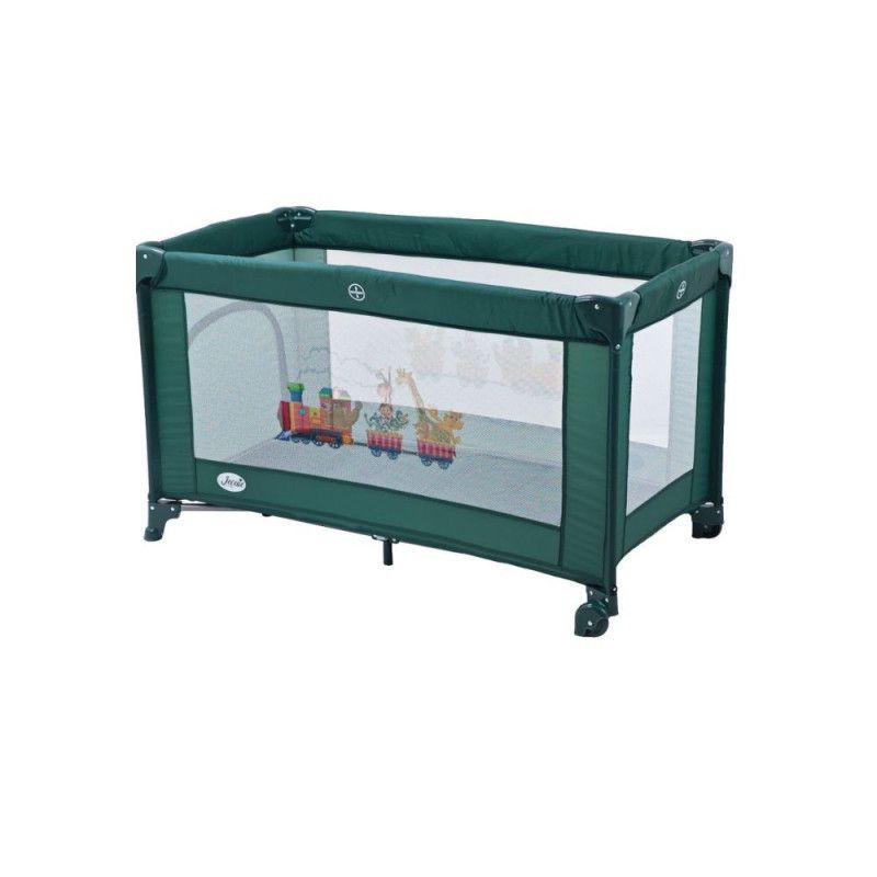 Lettino da viaggio Lullababy Verde