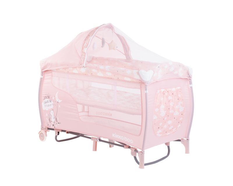 Lettino da viaggio Dolce Sonno Plus Coniglio Rosa