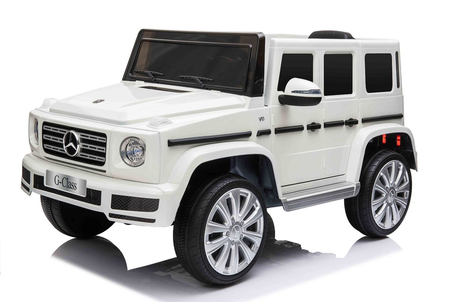 Auto Elettrica per Bambini Mercedes G500 12V Bianca