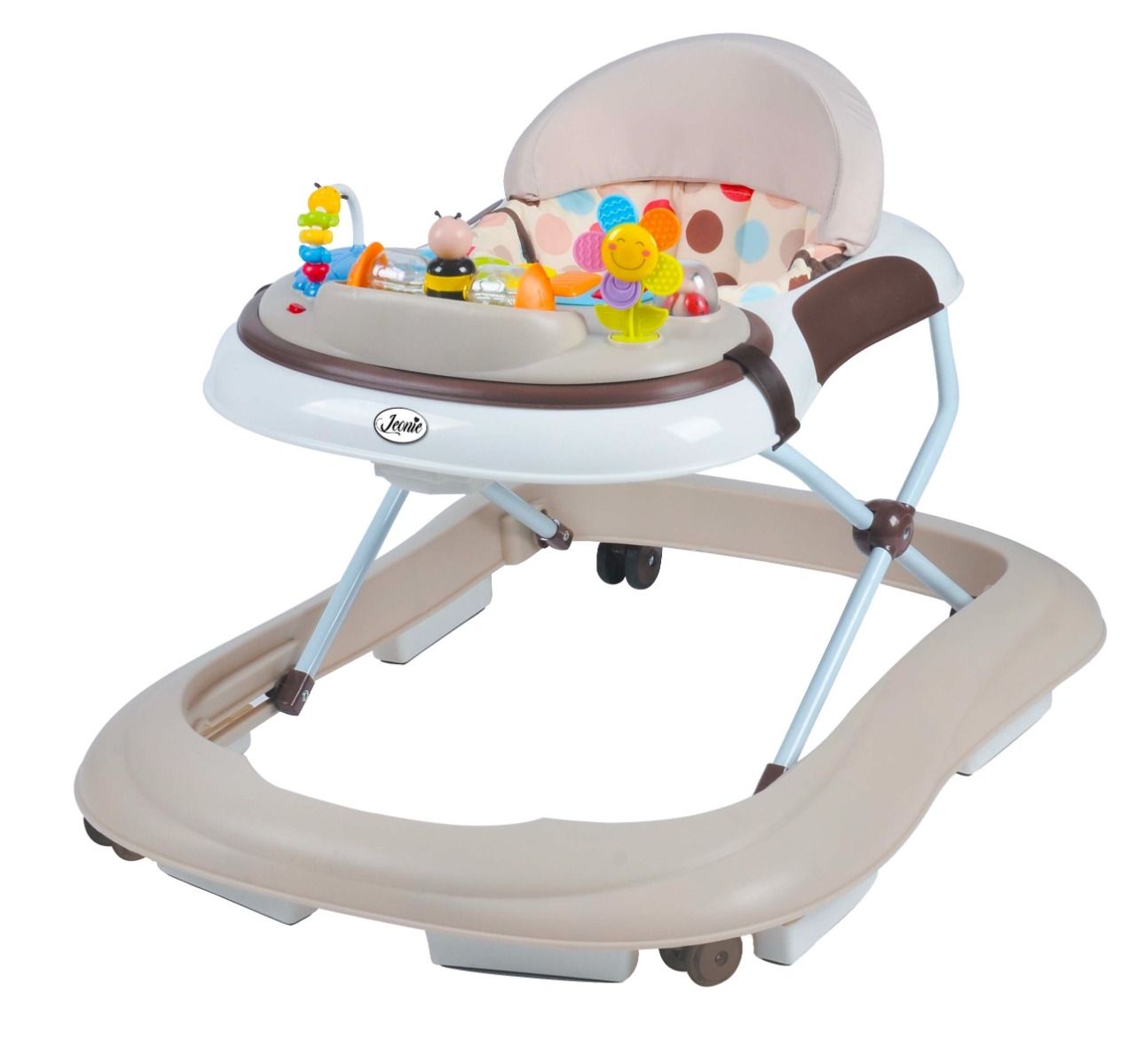 Girello per Bambini Sorrento con Luci e Suoni Beige