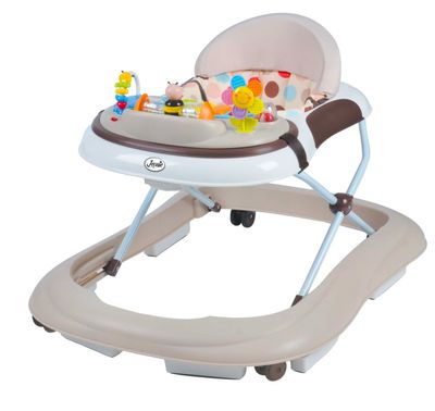 Girello per Bambini Sorrento con Luci e Suoni Beige