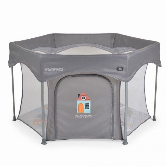 Box Parcogiochi PlayPen Grigio