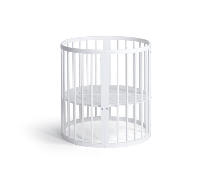 Culla Evolutiva 6 in 1 Bianca + Set Materassi