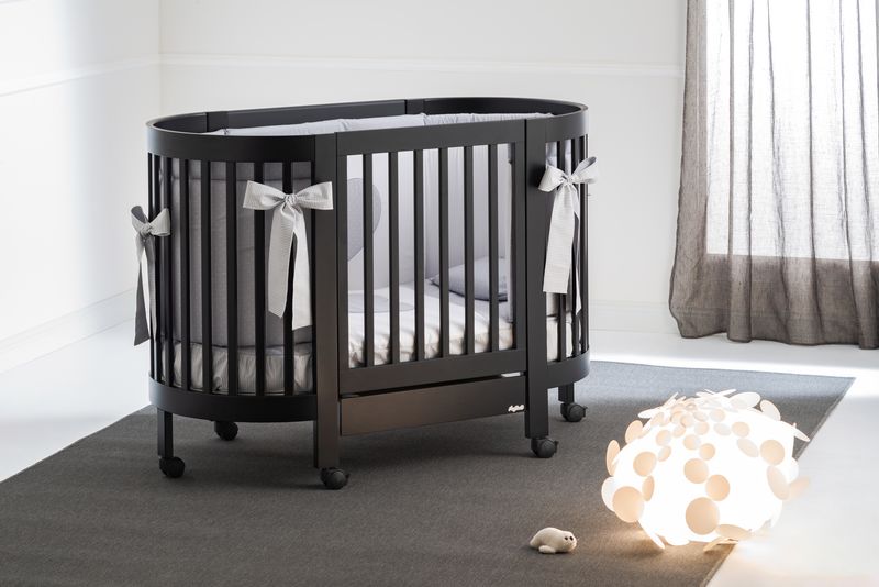 Culla Evolutiva Nera (Materassi Omaggio)