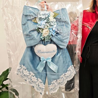 Fiocco Nascita Fatto a Mano