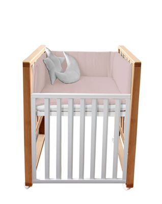 Culla Evolutiva Infinito Naturale/Bianco (Tessile a Scelta)