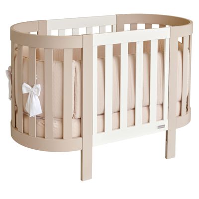 Culla Evolutiva Evoc Tortora/Bianco (Tessile a Scelta) Culla Evolutiva Evoc Tortora/Bianco (Tessile a Scelta)