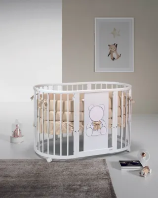 Culla Evolutiva Marilyn Orso Led (Materassi Omaggio)