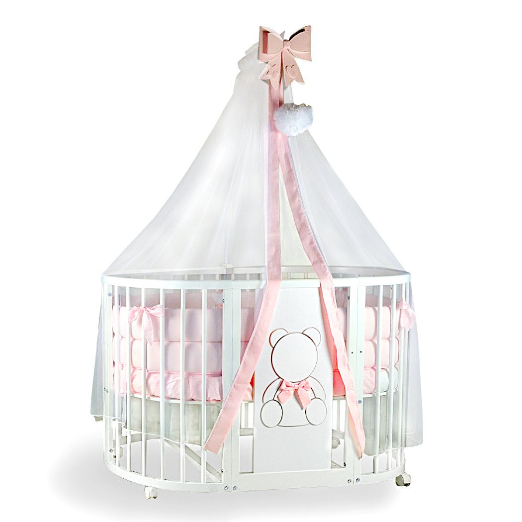 Culla Evolutiva Marilyn Orso Led (Kit Tessile a Scelta)