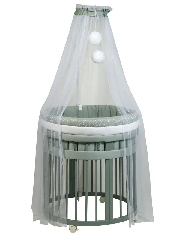 Culla Evolutiva Marilyn Elite Salvia (Kit Tessile a Scelta)