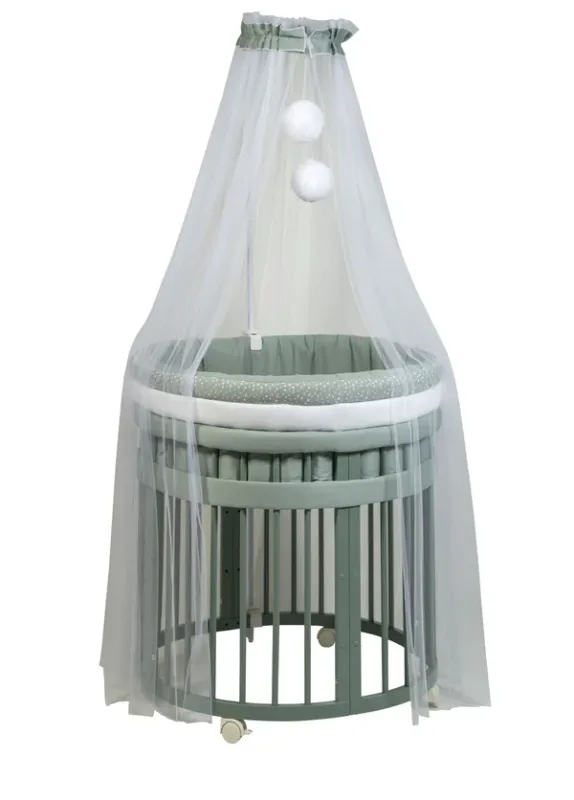 Culla Evolutiva Marilyn Elite Salvia (Kit Tessile a Scelta)