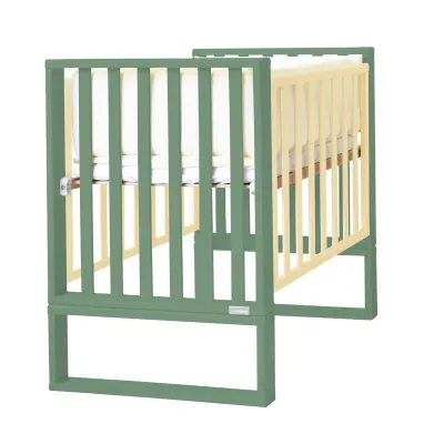 Culla Evolutiva Infinito Salvia/Naturale (Kit Tessile a Scelta) Culla Evolutiva Infinito Salvia/Naturale (Kit Tessile a Scelta)