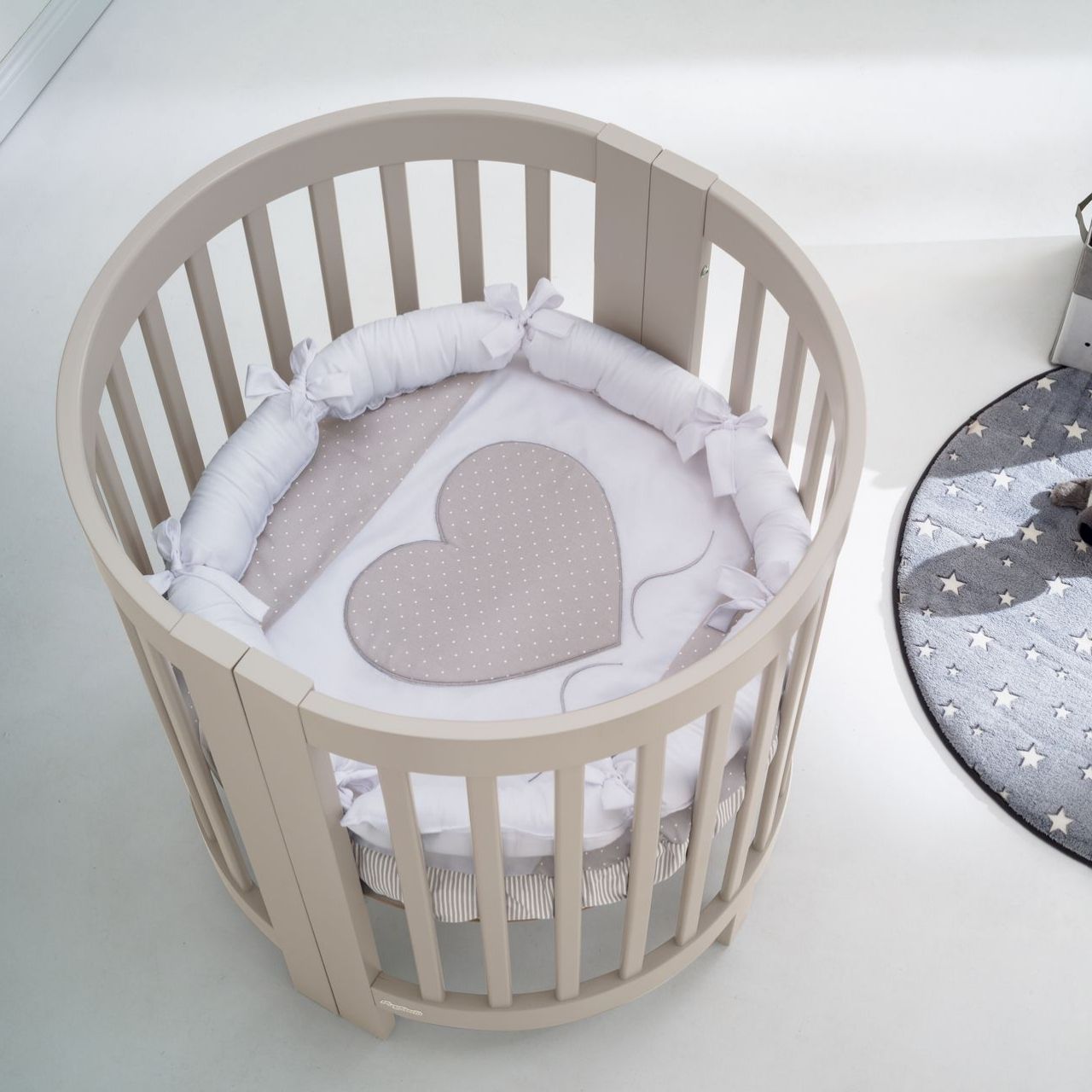 Culla Evolutiva Giulia Tortora (Kit Tessile a Scelta)