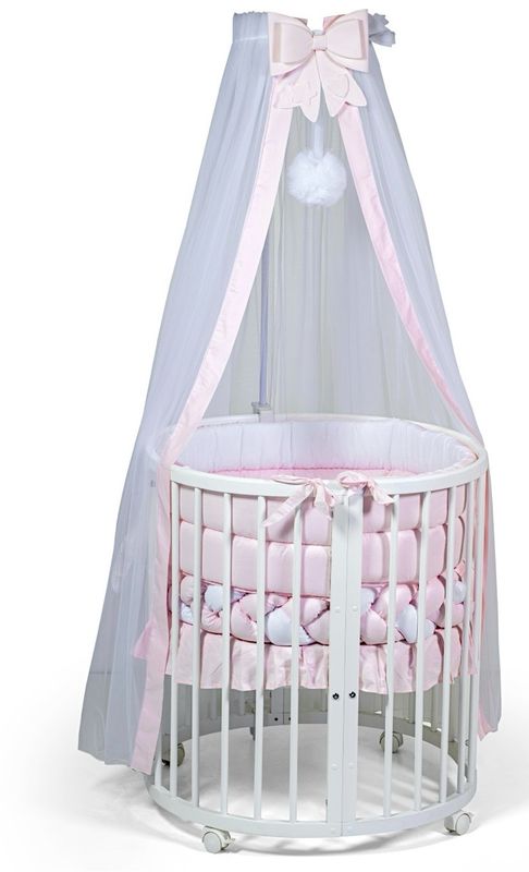 Culla Evolutiva Marilyn Bianca (Kit Tessile a Scelta)