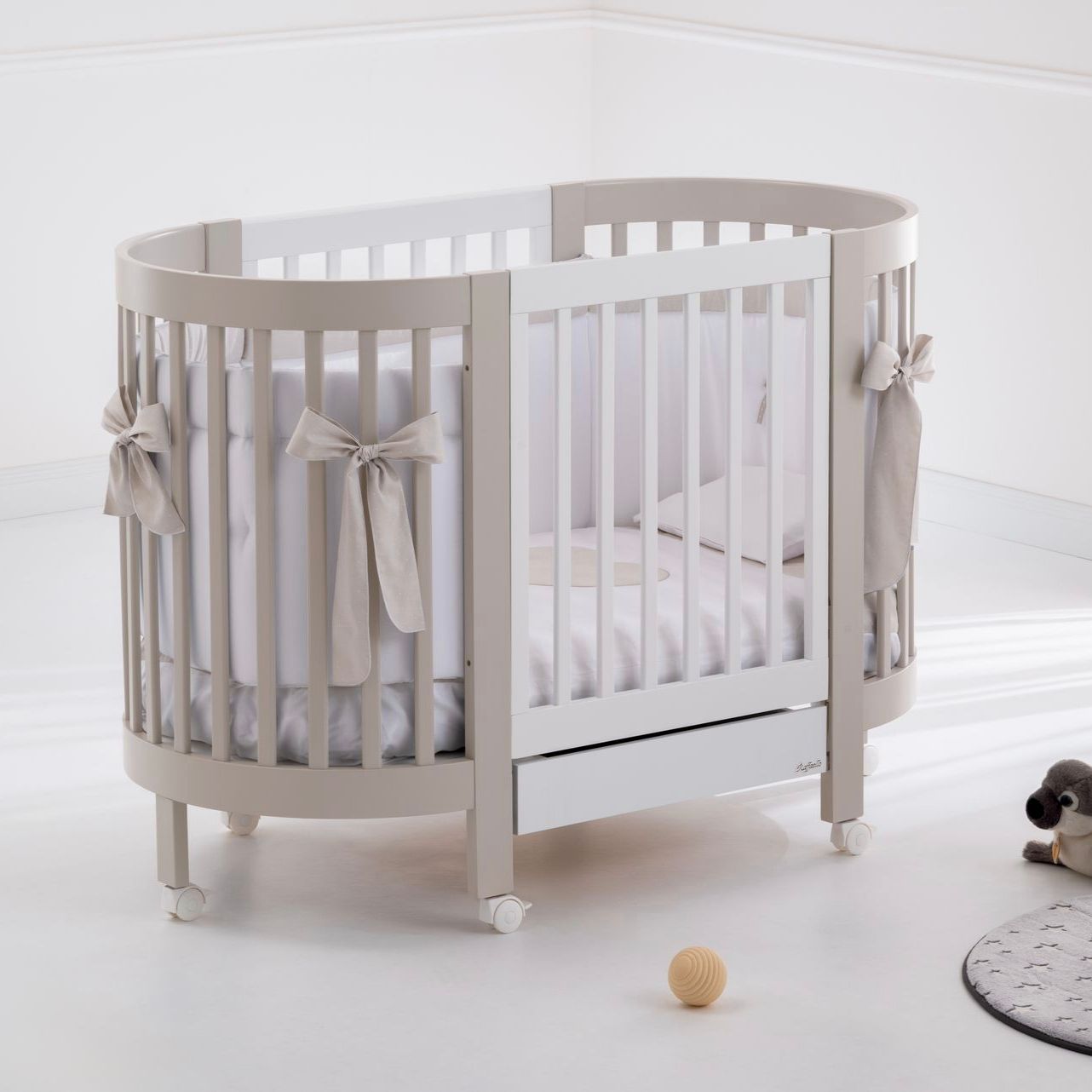 Culla Evolutiva Giulietta Tortora (Materassi Omaggio)