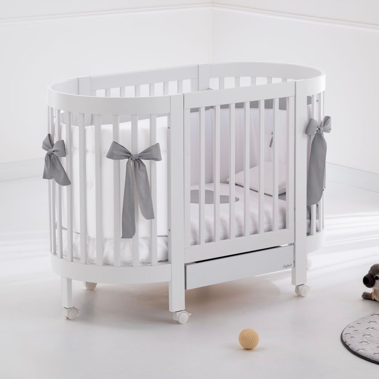 Culla Evolutiva Giulia Bianco (Materassi Omaggio)