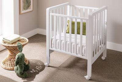 Culla Evolutiva Teo Bianca (Kit Tessile in Dotazione)