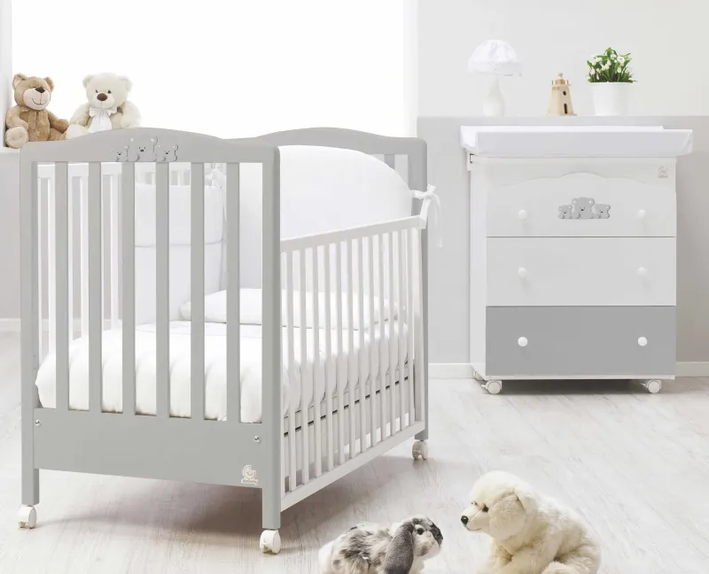 Cameretta Smart Grigio