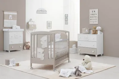 Cameretta Orso Jolie Tortora Cameretta Orso Jolie Tortora