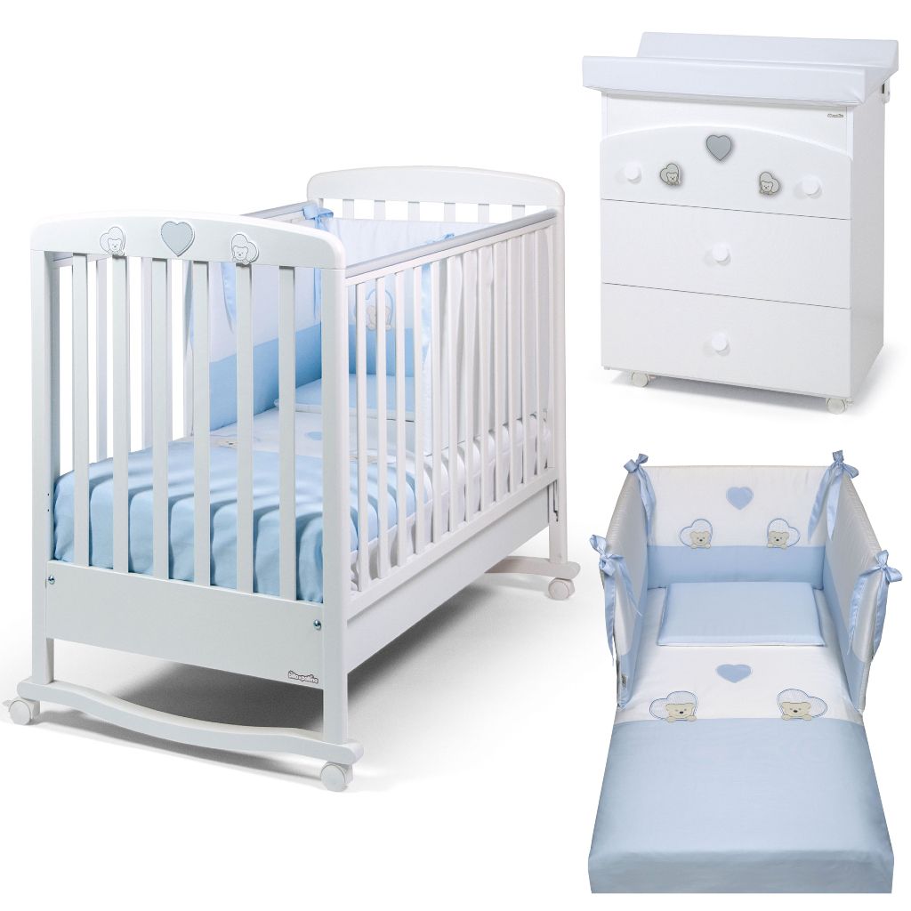 Cameretta Fluffy Celeste