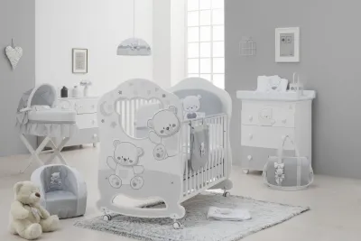 Cameretta Jolie Oblò Grigio Cameretta Jolie Oblò Grigio