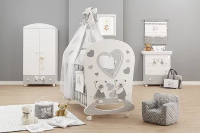 Cameretta Dolci Coccole Grigio Cameretta Dolci Coccole Grigio