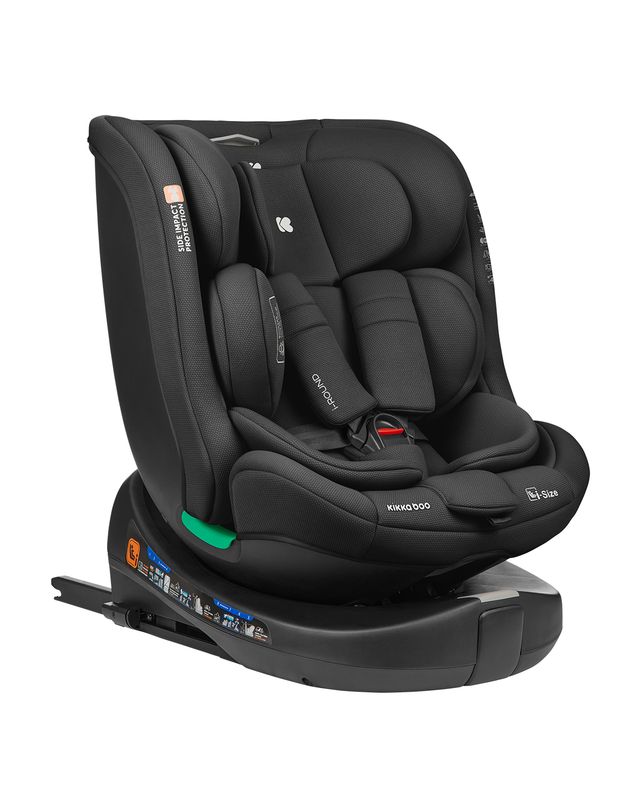 Seggiolino Auto i-Round, con Isofix e rotazione a 360°, dalla nascita fino a 12 anni, Nero Seggiolino Auto i-Round, con Isofix e rotazione a 360°, dalla nascita fino a 12 anni, Nero