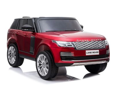 Auto Elettrica per Bambini Range Rover 2 POSTI 12V Rosso Metallizzato