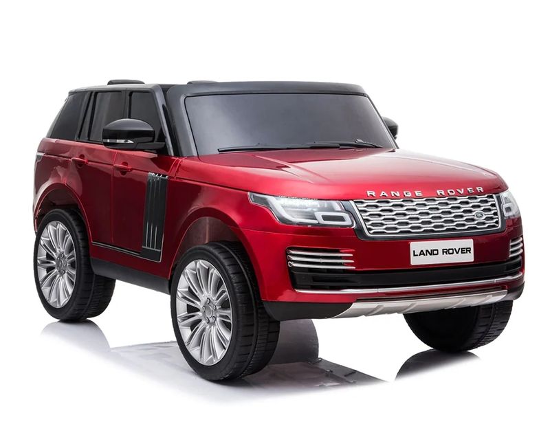 Auto Elettrica per Bambini Range Rover 2 POSTI 12V Rosso Metallizzato