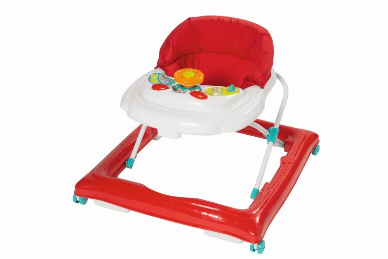 Brevi Girello Per Bambini Tin Tin con Luci e Suoni Rosso Brevi Girello Per Bambini Tin Tin con Luci e Suoni Rosso