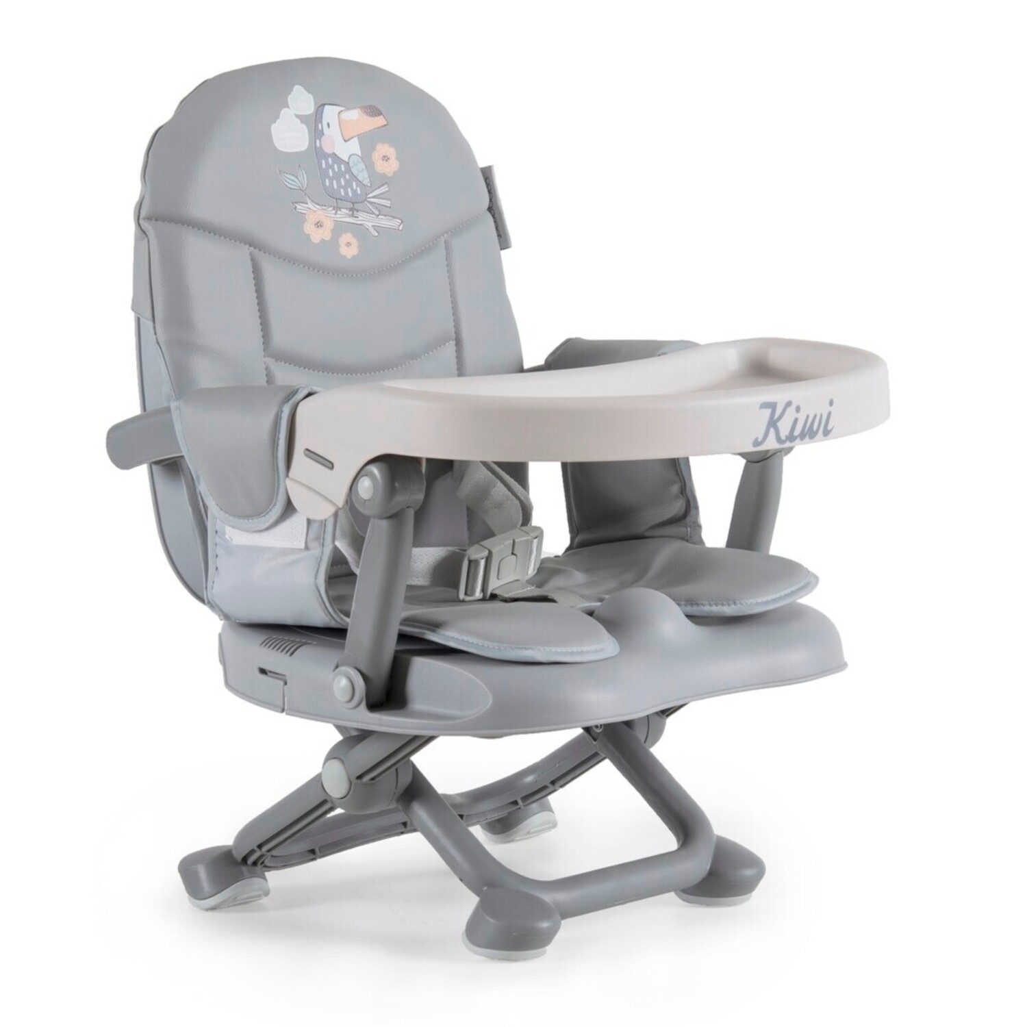 Seggiolino da Tavola per Bambini Kiwi Grigio