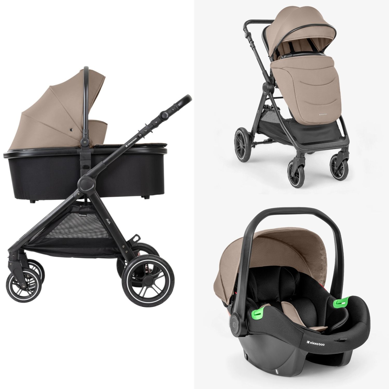 Trio Kikkaboo Ava Beige