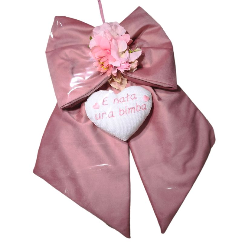 Fiocco Nascita Realizzato a Mano