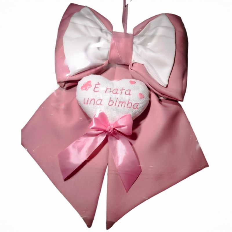 Fiocco Nascita Realizzato a Mano