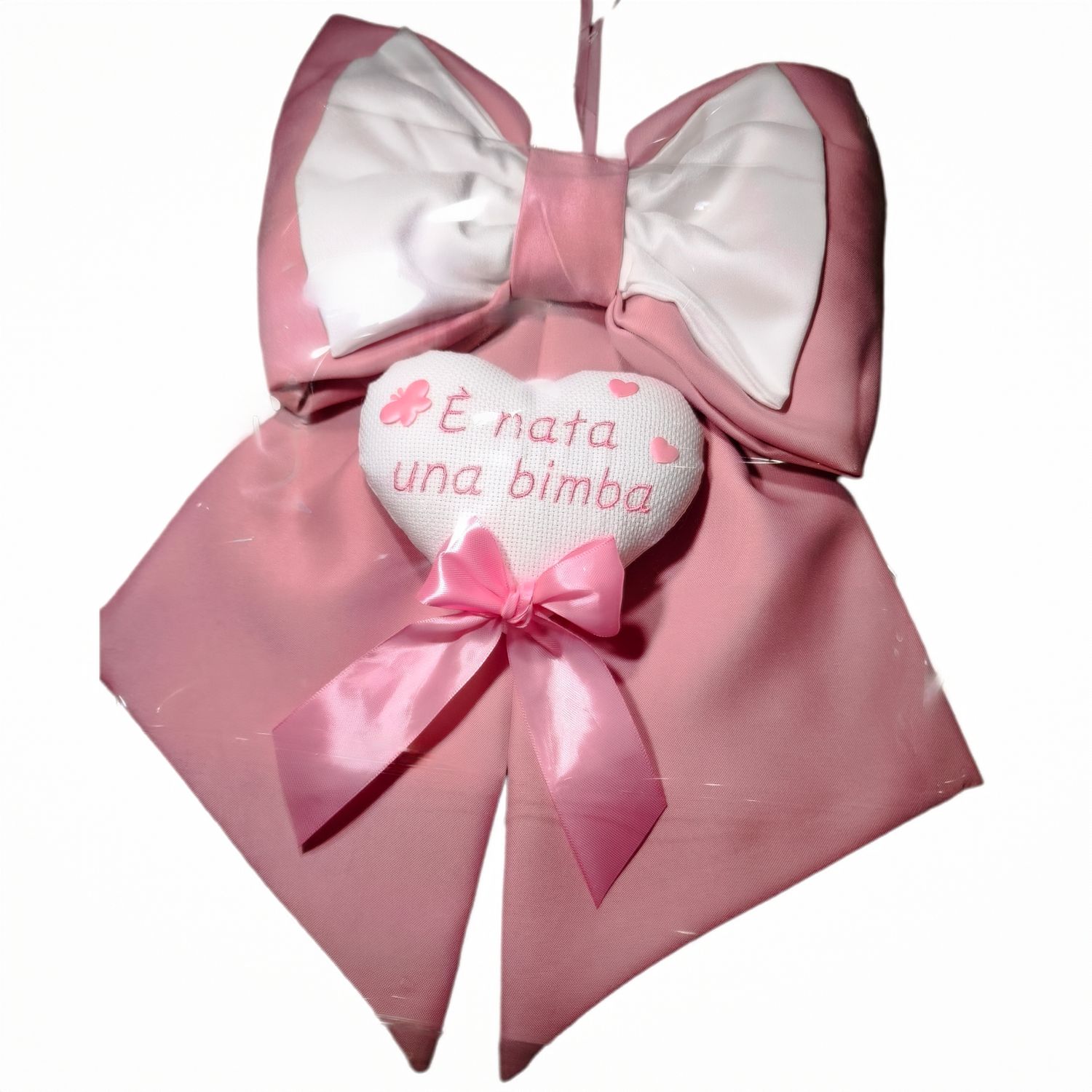 Fiocco Nascita Realizzato a Mano